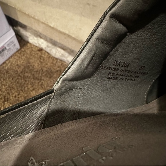 Alegria Isabelle pewter metallic clog mule EU 37, US 7/7.5 - Picture 5 of 12